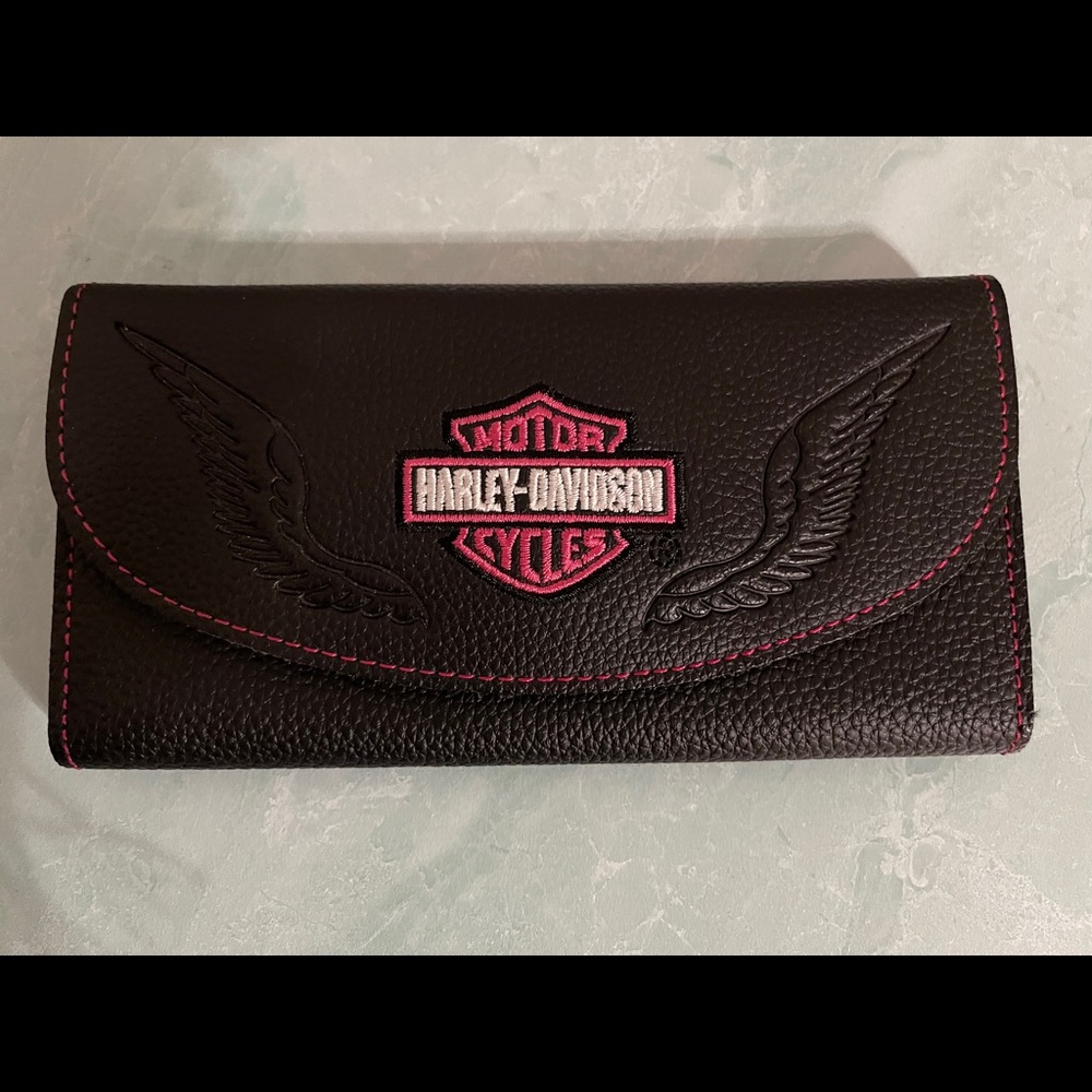 Harley Davidson Women’s Genuine Leather Wallet